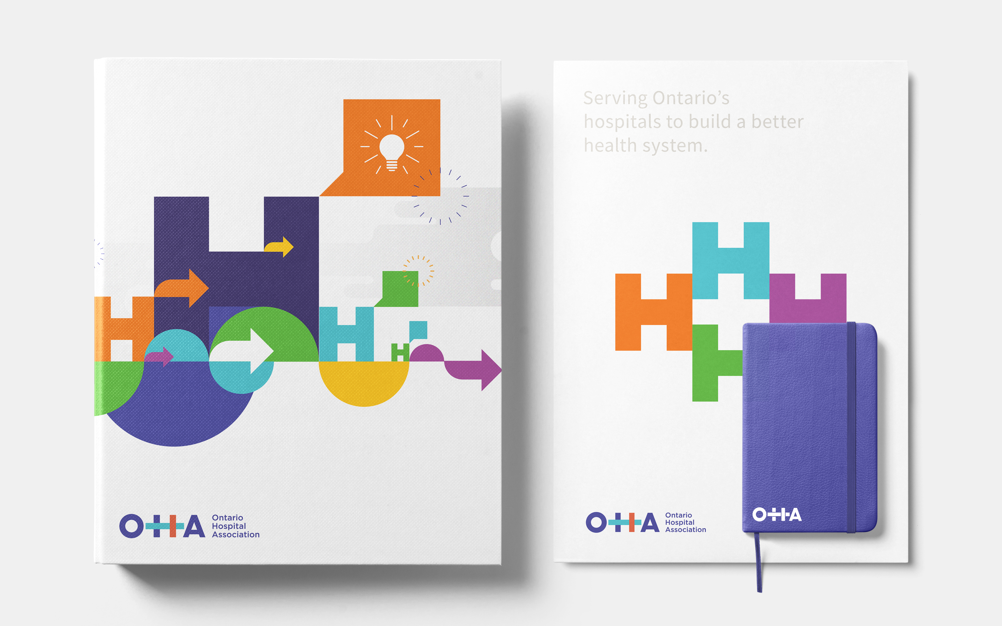 OHA Binder folder notebook